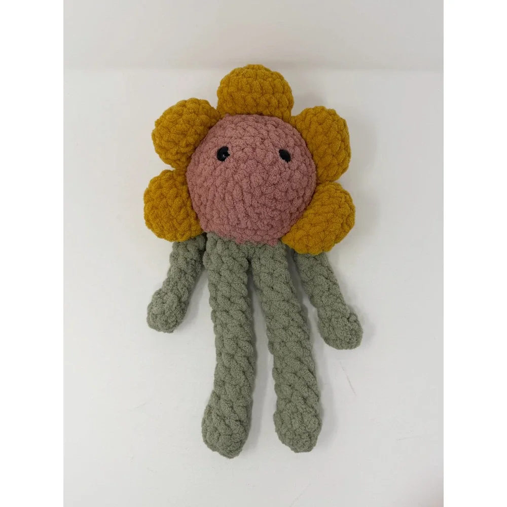 Handmade Crochet Sunflower Plush 14